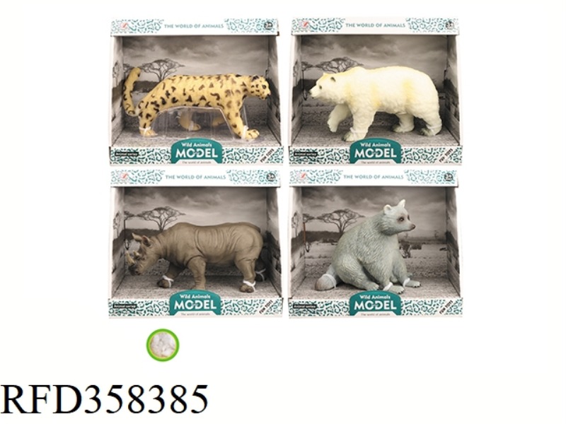 ENAMELLED WILD ANIMAL MODELS