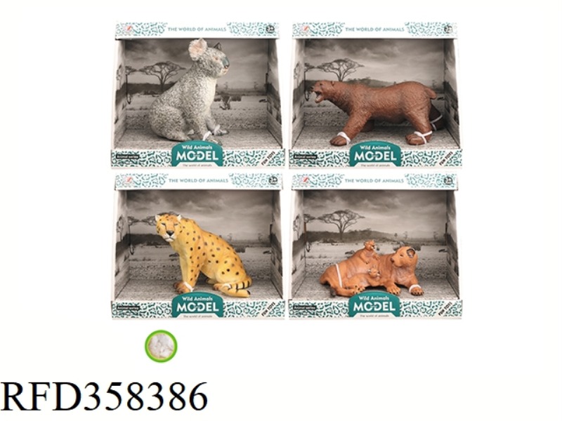 ENAMELLED WILD ANIMAL MODELS