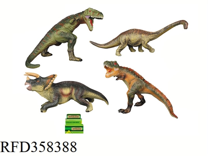 ENAMELLED DINOSAUR MODEL