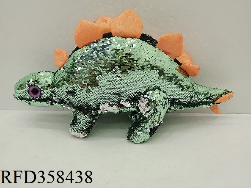 DINOSAUR SEQUINS 42CM