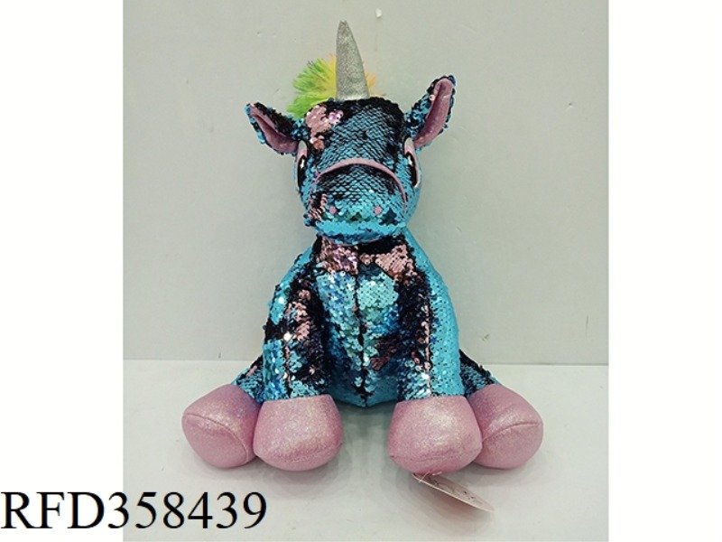 UNICORN SEQUINS 28CM