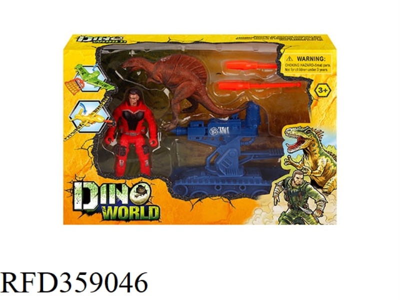 RESCUE PVC DINOSAUR SET
