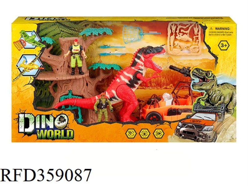 RESCUE PVC DINOSAUR SET