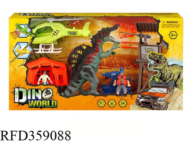 RESCUE PVC DINOSAUR SET