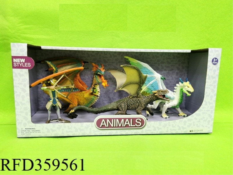 REALISTIC DINOSAUR MODEL SET
