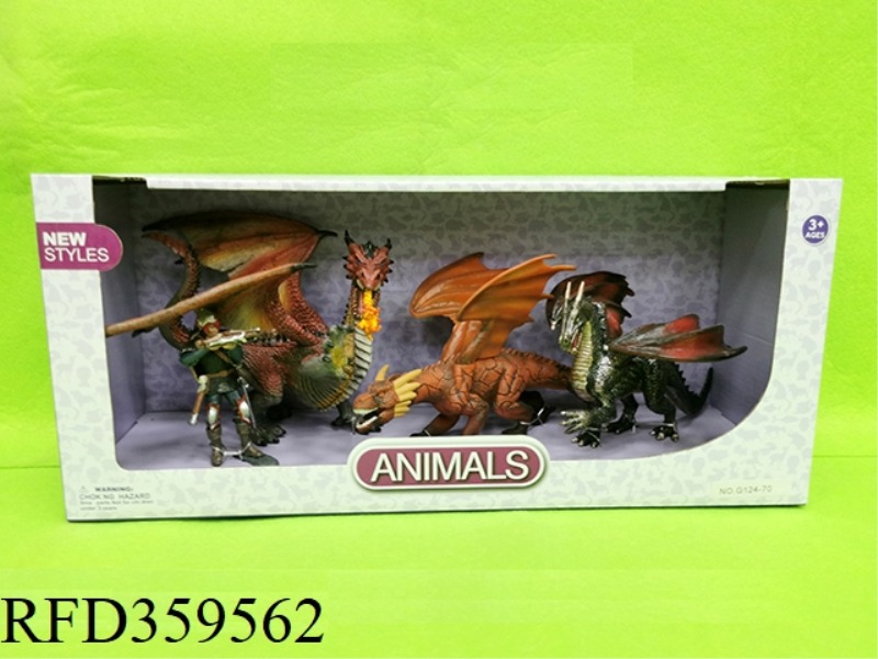 REALISTIC DINOSAUR MODEL SET