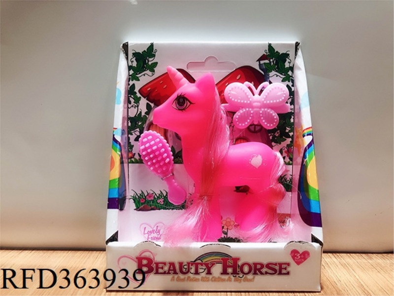 VINYL FAIRY HORSE (FOUR COLORS)