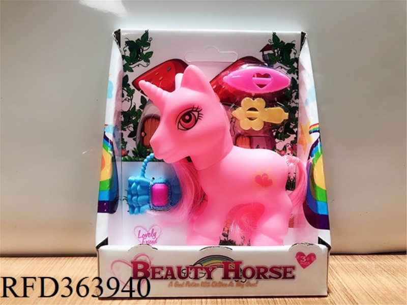 VINYL FAIRY HORSE (FOUR COLORS)