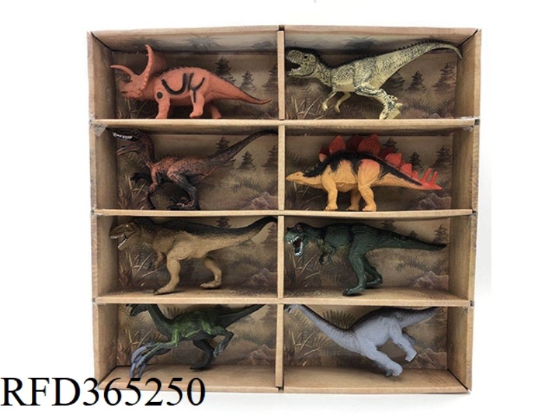 PLAID DISPLAY BOX DINOSAUR