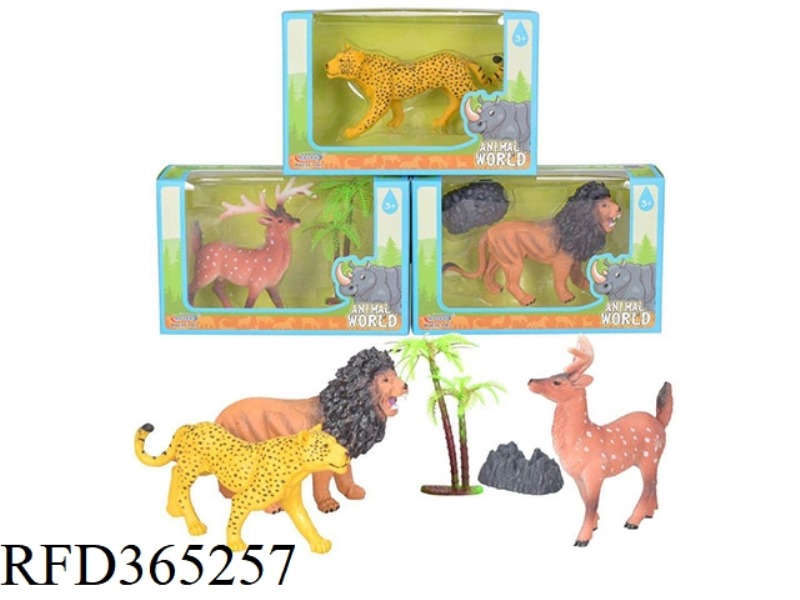 HIGH-END FOREST ANIMAL SET BOX 3 MIXED