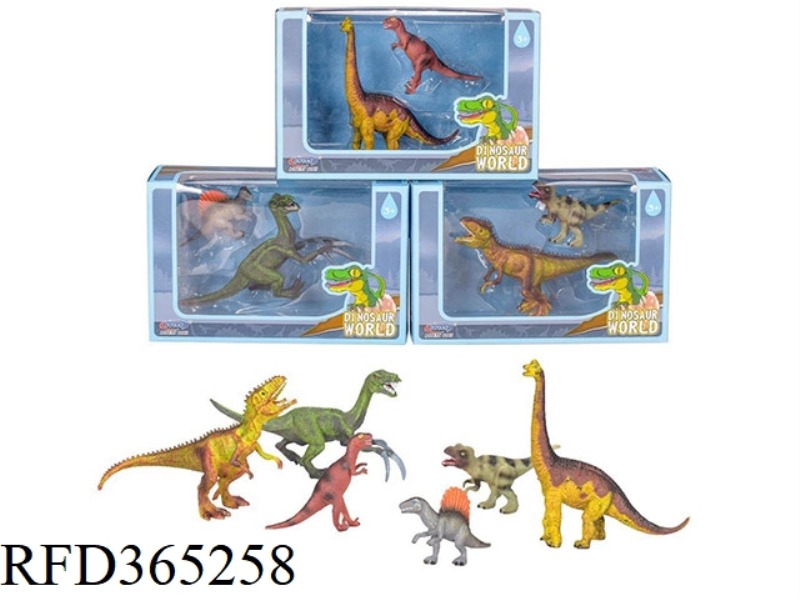 SIMULATION DINOSAUR SET BOX 3 MIXED