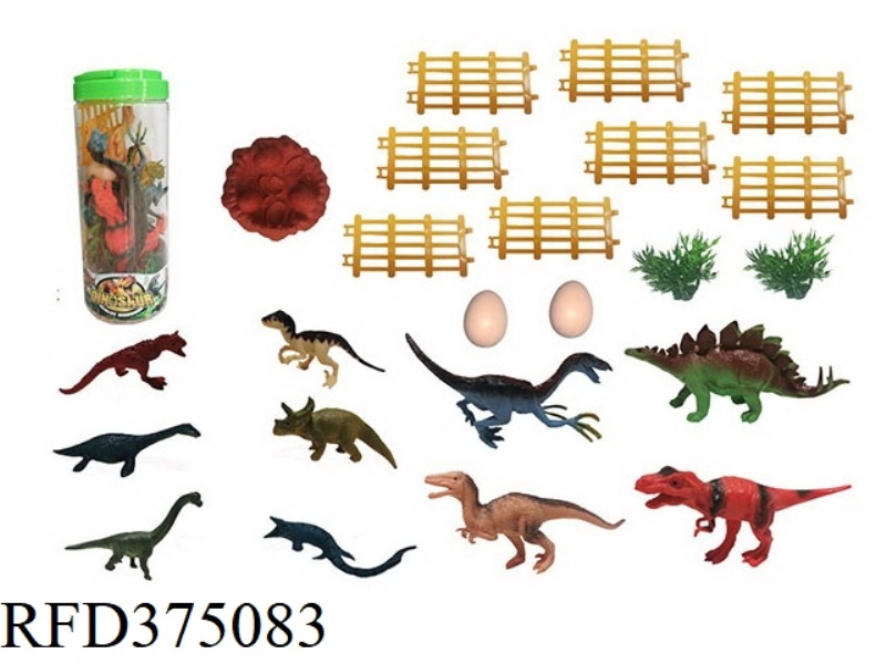 3-6 INCH DINOSAUR 23PCS