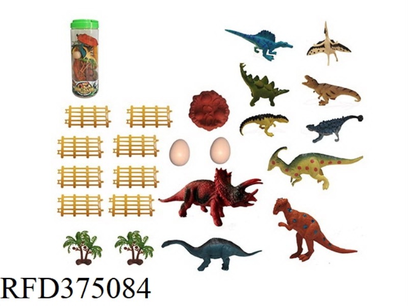 3-6 INCH DINOSAUR 23PCS
