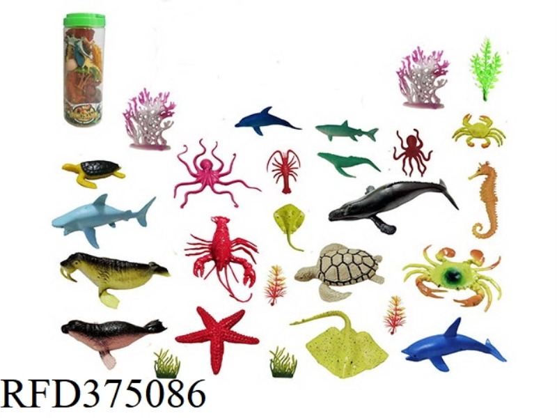 3-6 INCH OCEAN, 26PCS