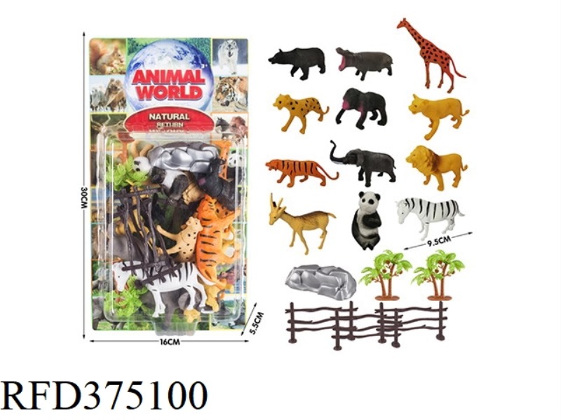 3-6 INCH WILD 18PCS