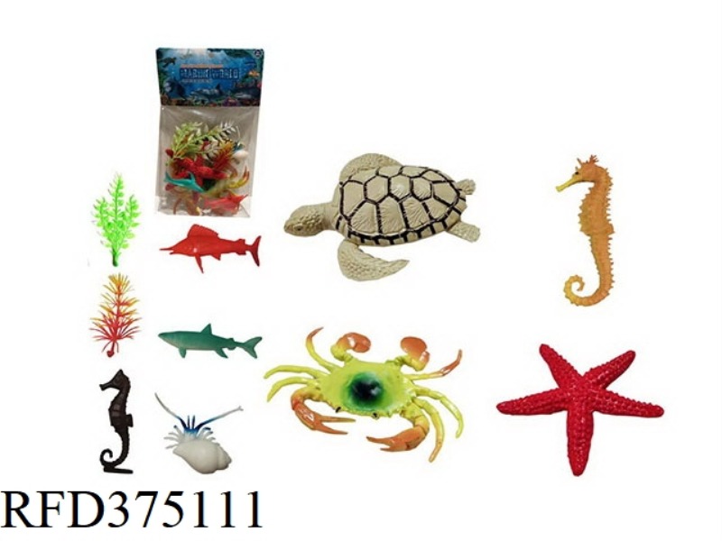 MARINE ANIMAL SUIT 10PCS