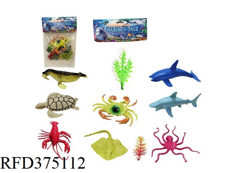 OCEAN ANIMAL SUIT 8PCS