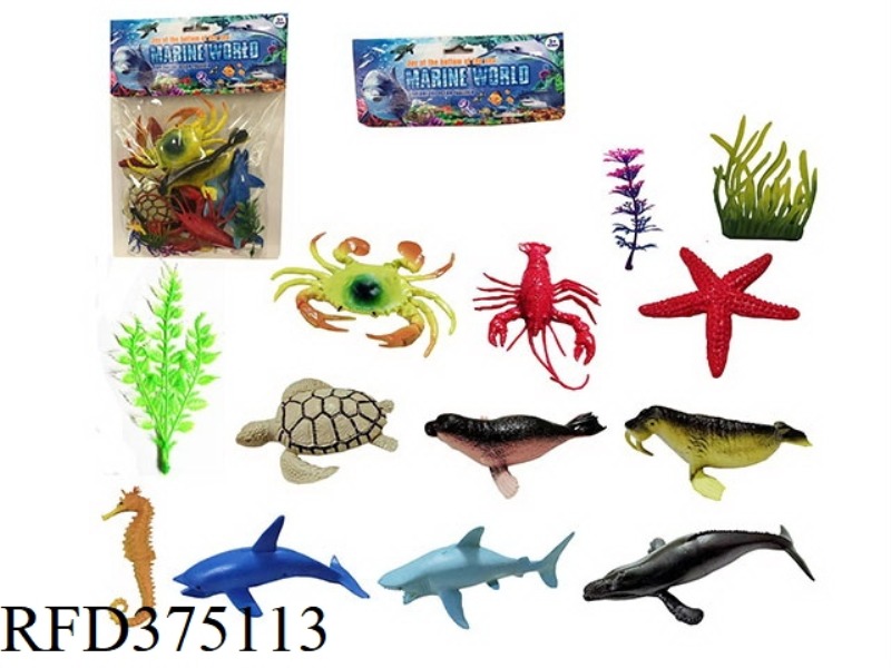 MARINE ANIMAL SUIT 10PCS