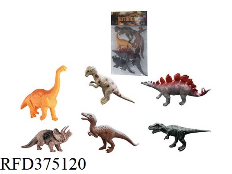 DINOSAUR SET 8PCS