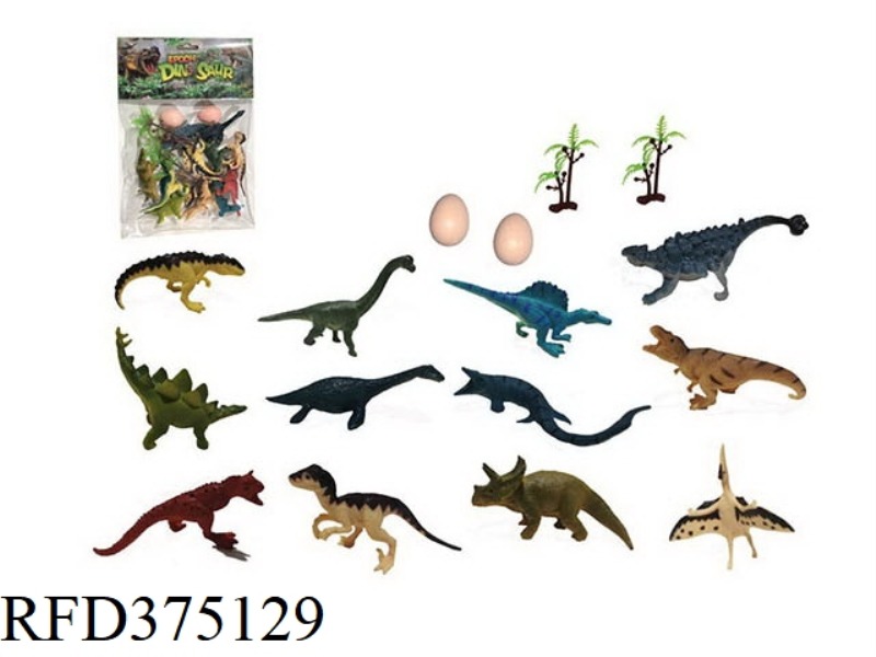 DINOSAUR SET 16PCS