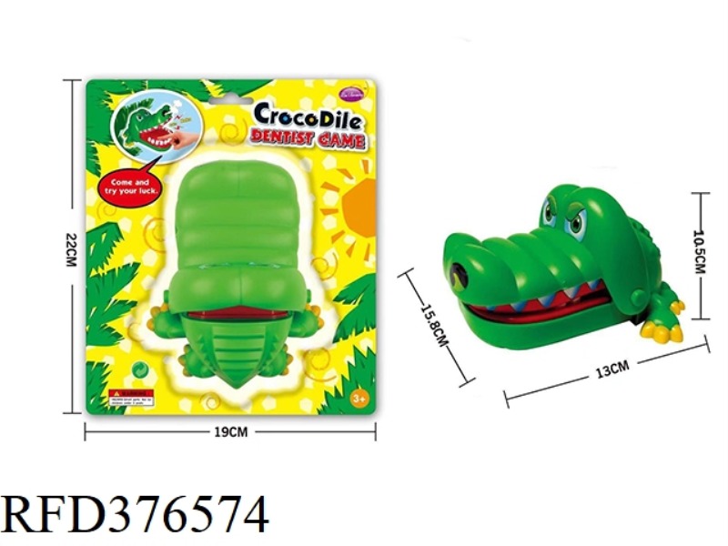 TRICK-BITING CROCODILE