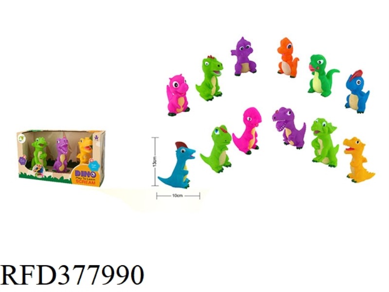 CUTE LITTLE DINOSAURS PACK OF 3