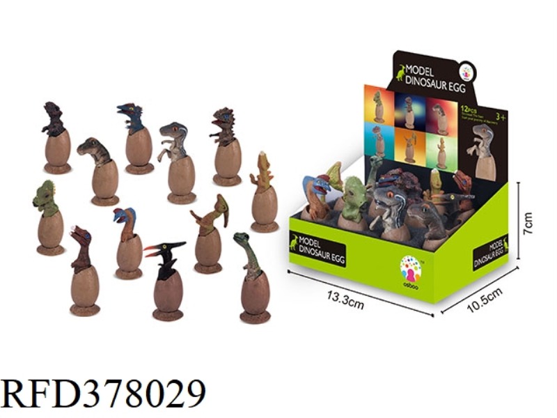 MINI DINOSAUR EGG SET 12PCS