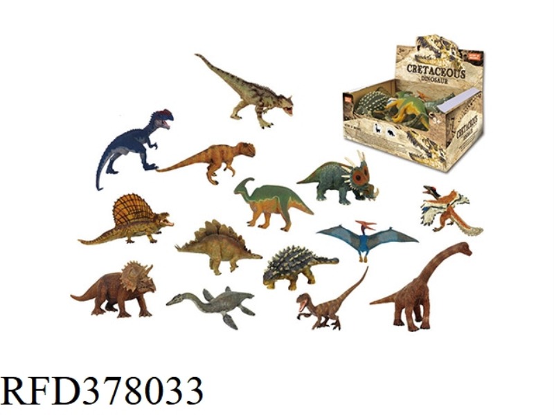 DINOSAUR MODEL SET 14PCS