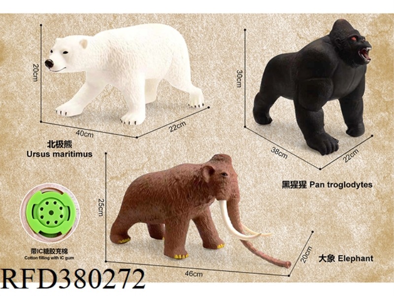 3 TYPES OF WILD ANIMALS