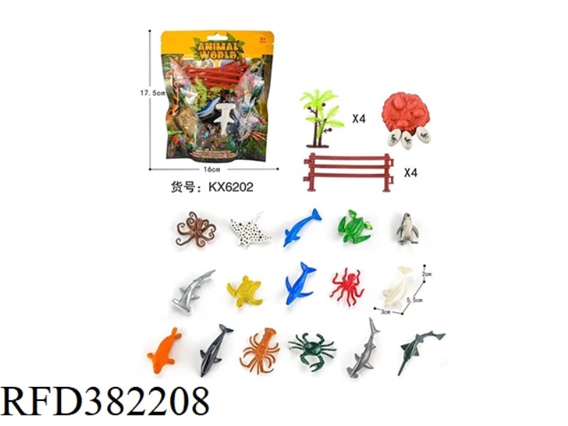 MARINE LIFE (28PCS)