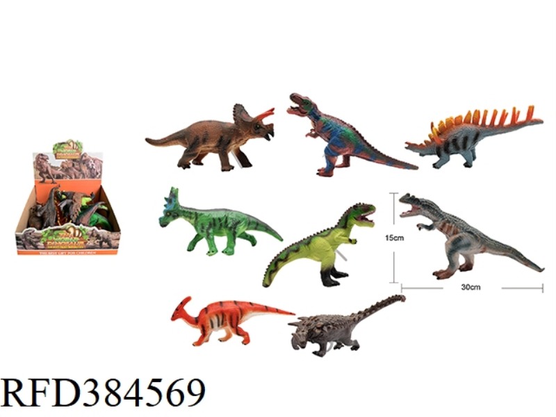 COTTON-FILLED DINOSAUR BELT IC8PCS