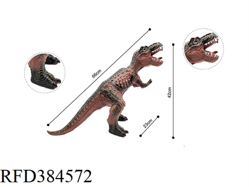 FILLED COTTON DINOSAUR (WITH FLASH IC)