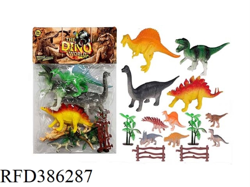 DINOSAUR SET 14PCS