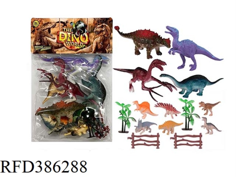 DINOSAUR SET 14PCS