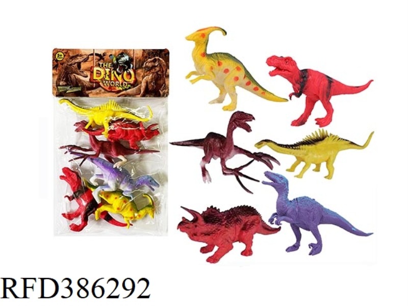 DINOSAUR SET 6PCS
