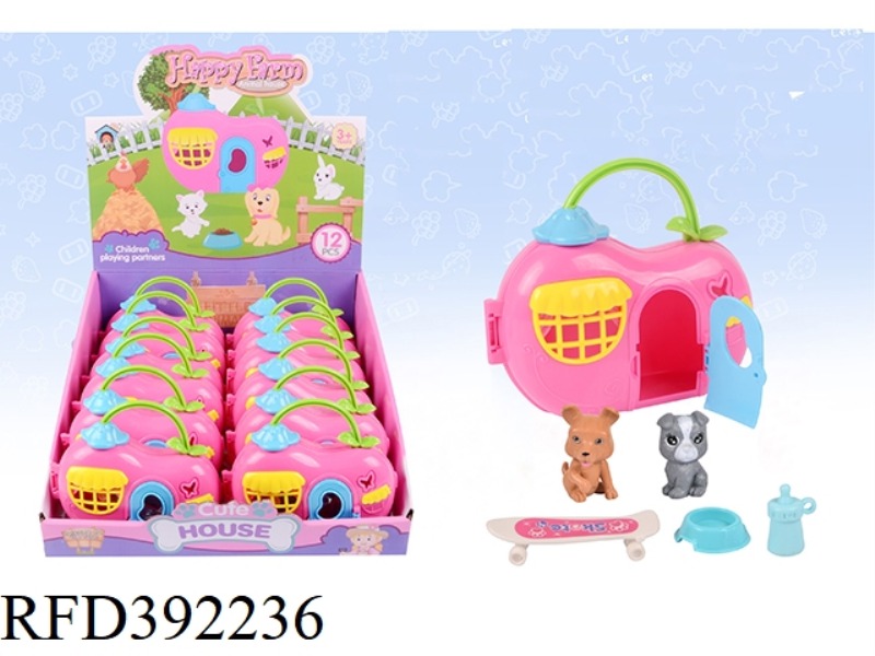 HANDBAG REAL PET 12PCS