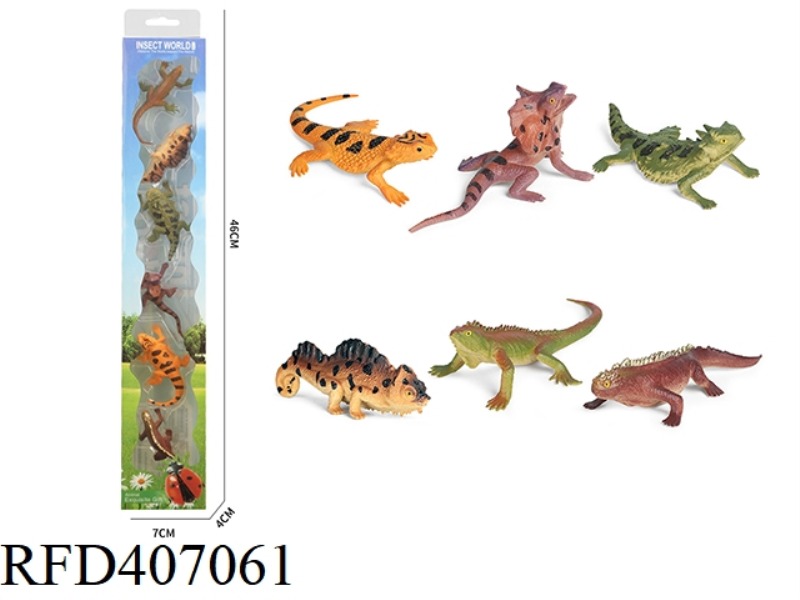 6 COLD-BLOODED REPTILES
