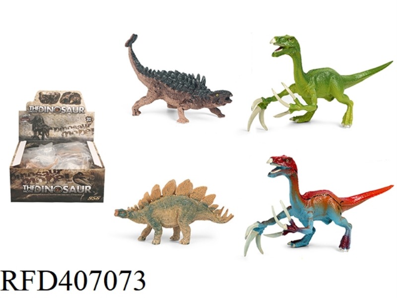 SMALL SOLID DINOSAUR 12PCS