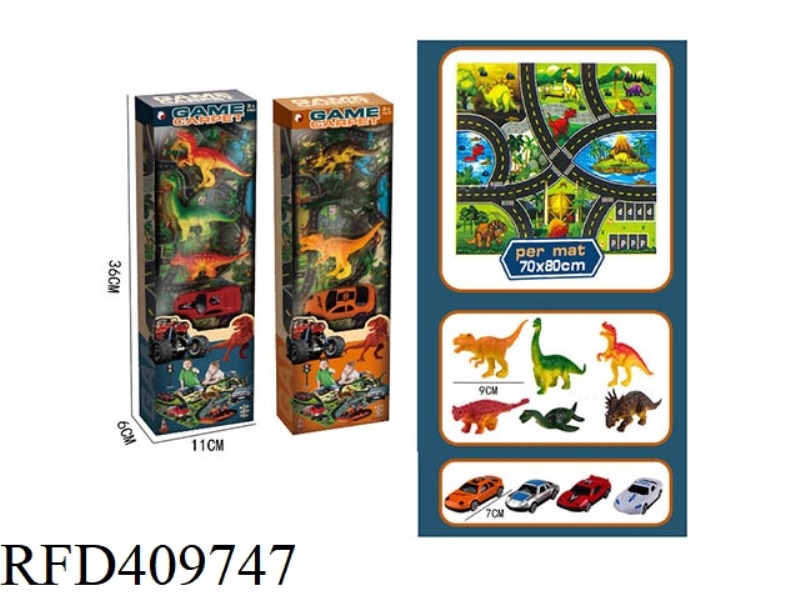 CARPET DINOSAUR SET