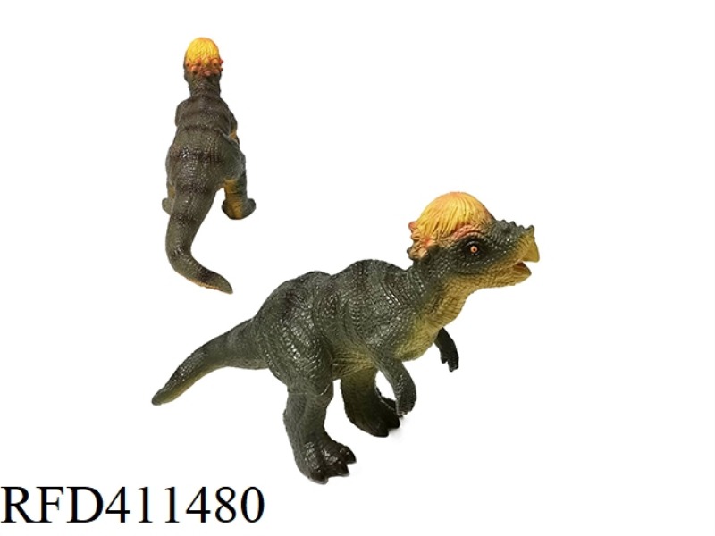 VINYL RUBBER-FILLED MEDIUM SWOLLEN HEAD DRAGON WITH IC LIGHT