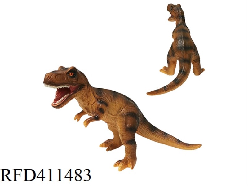 VINYL-FILLED COTTON MEDIUM TYRANNOSAURUS REX WITH IC LIGHT