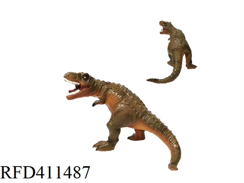 VINYL-FILLED COTTON MEDIUM TYRANNOSAURUS WITH IC LIGHT