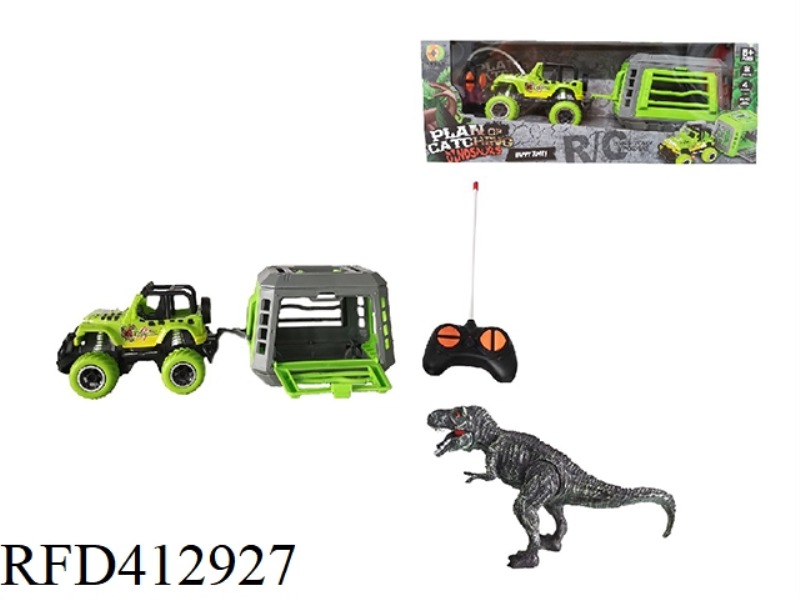 THE TYRANNOSAURUS REX OF THE REMOTE CONTROLLING DINOSAUR PROJECT