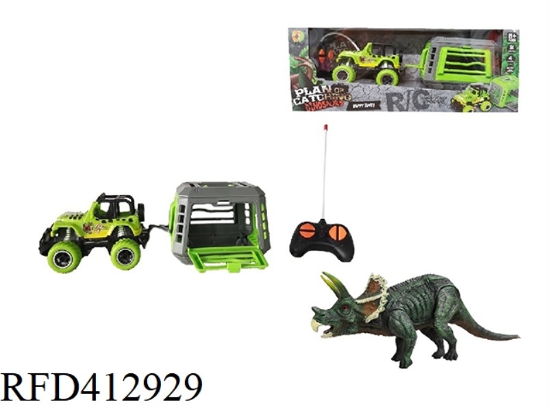 THE TRICERATOPS OF THE REMOTE CAPTURE DINOSAUR PROJECT
