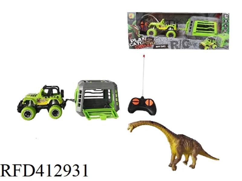 THE BRONTOSAURUS OF THE REMOTE DINOSAUR CAPTURE PROJECT