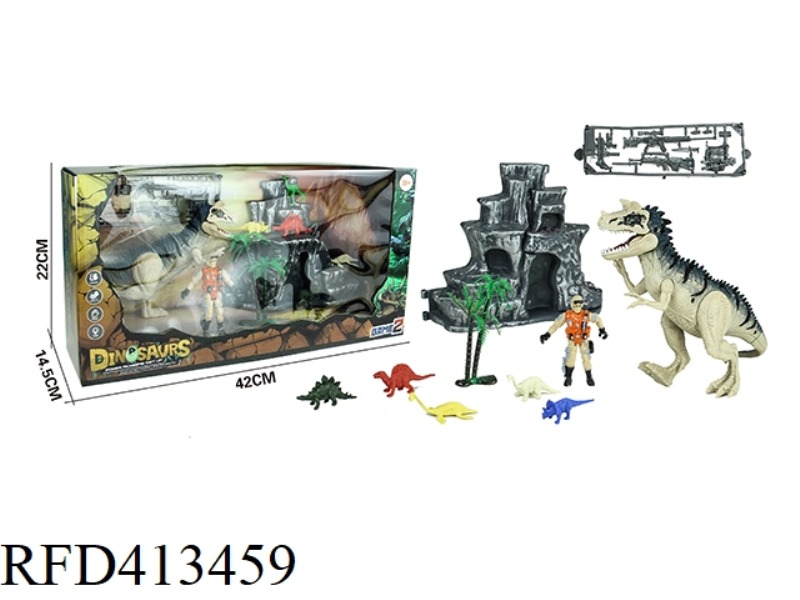 DINOSAUR SCENE SET