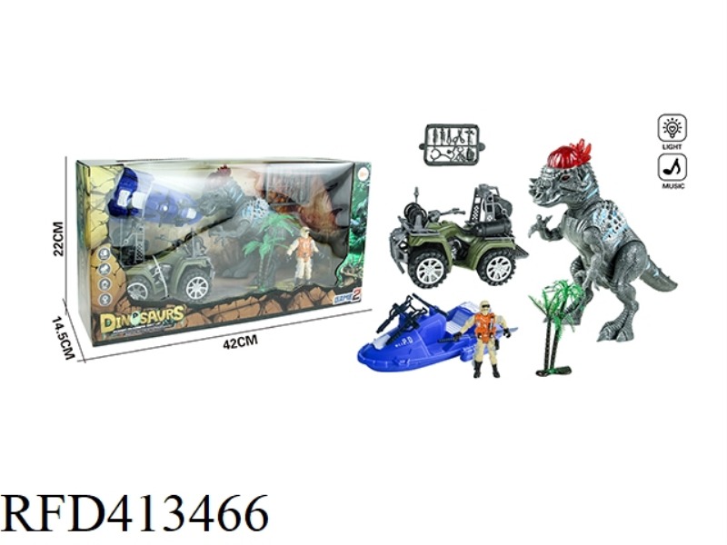 DINOSAUR SCENE SET (LIGHT·SOUND)