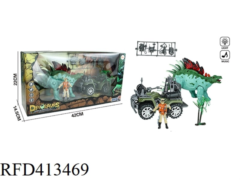 DINOSAUR SCENE SET (LIGHT·SOUND)