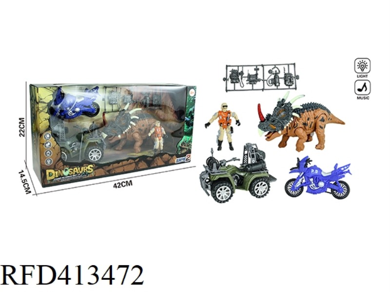 DINOSAUR SCENE SET (LIGHT·SOUND)