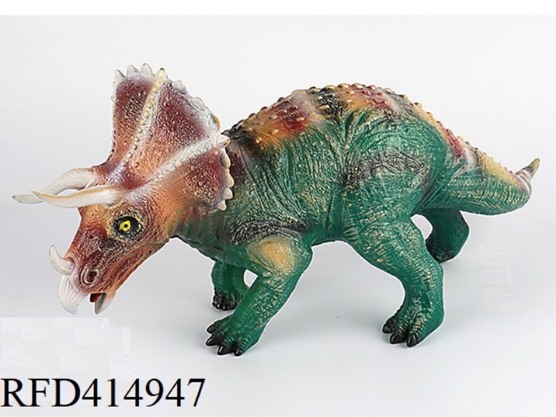 SIMULATION VINYL DINOSAUR BELT IC (LARGE TRICERATOPS) CAN BE MIXED